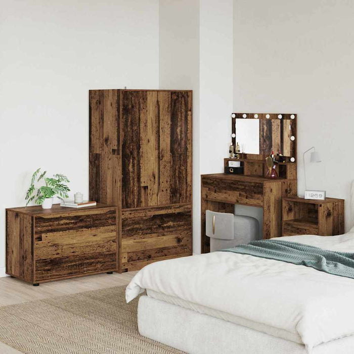 Dulap de depozitare Lemn Vechi 80 x 48 x 57 cm Lemn compozit - WALTI WALTI