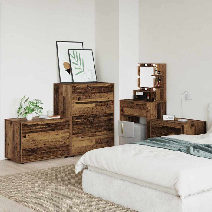 Dulap de depozitare Lemn Vechi 80 x 48 x 57 cm Lemn compozit - WALTI WALTI