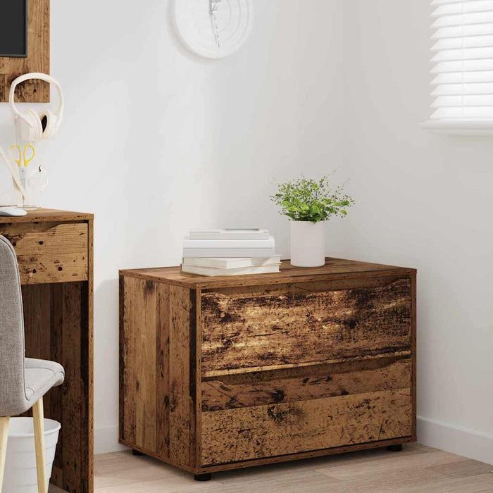 Dulap de depozitare Lemn Vechi 80 x 48 x 57 cm Lemn compozit - WALTI WALTI