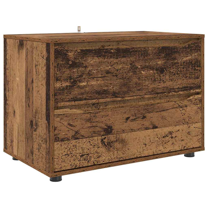Dulap de depozitare Lemn Vechi 80 x 48 x 57 cm Lemn compozit - WALTI WALTI