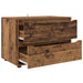 Dulap de depozitare Lemn Vechi 80 x 48 x 57 cm Lemn compozit - WALTI WALTI