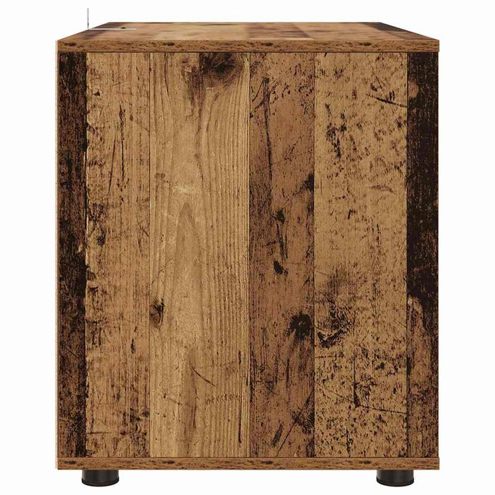 Dulap de depozitare Lemn Vechi 80 x 48 x 57 cm Lemn compozit - WALTI WALTI