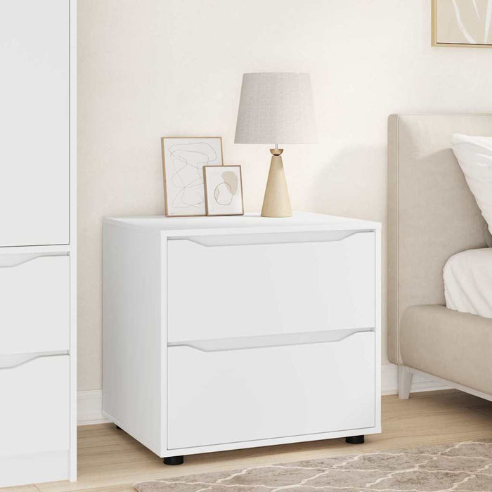 Dulap de depozitare Alb 60 x 48 x 57 cm Lemn compozit - WALTI WALTI
