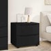 Dulap de depozitare Negru 60 x 48 x 57 cm Lemn compozit - WALTI WALTI