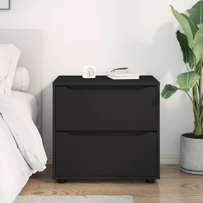 Dulap de depozitare Negru 60 x 48 x 57 cm Lemn compozit - WALTI WALTI