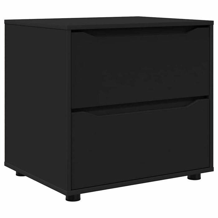 Dulap de depozitare Negru 60 x 48 x 57 cm Lemn compozit - WALTI WALTI