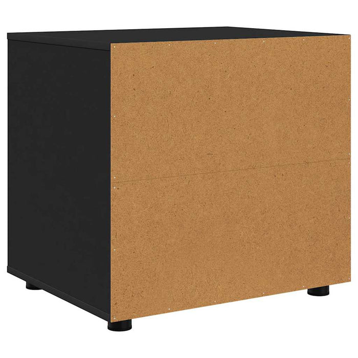 Dulap de depozitare Negru 60 x 48 x 57 cm Lemn compozit - WALTI WALTI