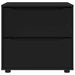 Dulap de depozitare Negru 60 x 48 x 57 cm Lemn compozit - WALTI WALTI