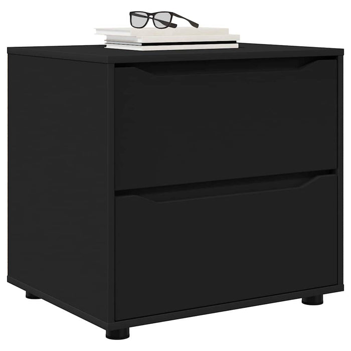 Dulap de depozitare Negru 60 x 48 x 57 cm Lemn compozit - WALTI WALTI