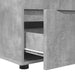 Dulap de depozitare Gri din beton 60 x 48 x 57 cm Lemn compozit - WALTI WALTI