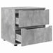 Dulap de depozitare Gri din beton 60 x 48 x 57 cm Lemn compozit - WALTI WALTI