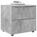 Dulap de depozitare Gri din beton 60 x 48 x 57 cm Lemn compozit - WALTI WALTI
