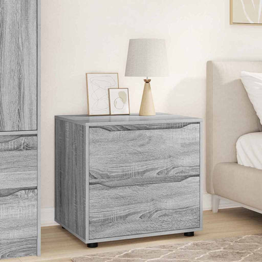 Dulap de depozitare Gri Sonoma 60 x 48 x 57 cm Lemn compozit - WALTI WALTI
