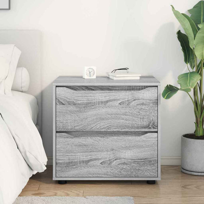Dulap de depozitare Gri Sonoma 60 x 48 x 57 cm Lemn compozit - WALTI WALTI