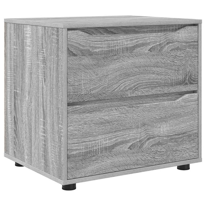 Dulap de depozitare Gri Sonoma 60 x 48 x 57 cm Lemn compozit - WALTI WALTI