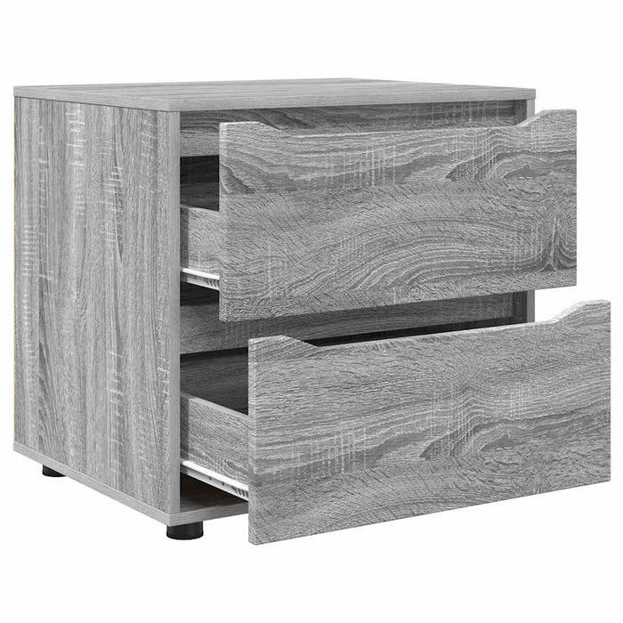 Dulap de depozitare Gri Sonoma 60 x 48 x 57 cm Lemn compozit - WALTI WALTI