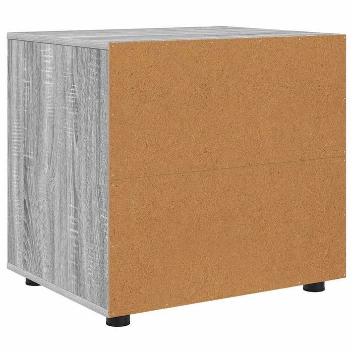 Dulap de depozitare Gri Sonoma 60 x 48 x 57 cm Lemn compozit - WALTI WALTI