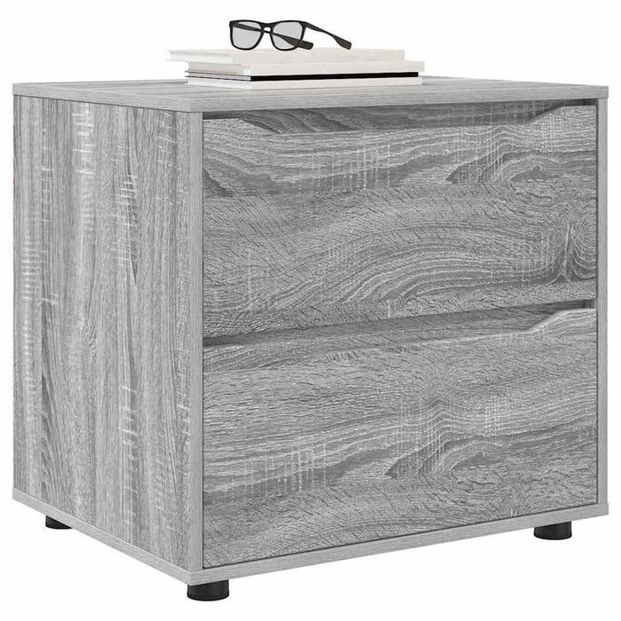 Dulap de depozitare Gri Sonoma 60 x 48 x 57 cm Lemn compozit - WALTI WALTI