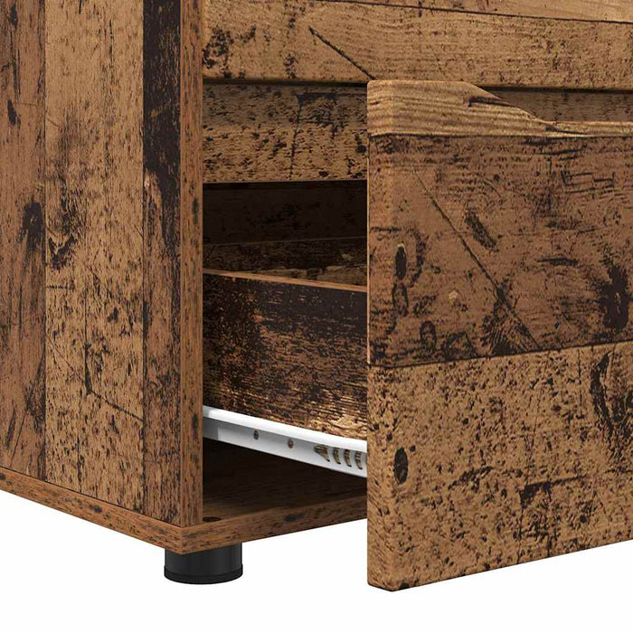 Dulap de depozitare Lemn Vechi 60 x 48 x 57 cm Lemn compozit - WALTI WALTI