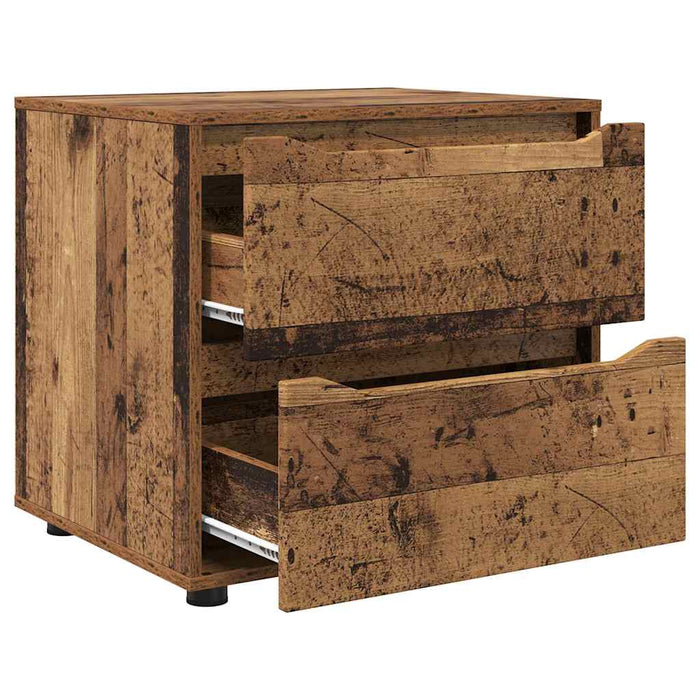 Dulap de depozitare Lemn Vechi 60 x 48 x 57 cm Lemn compozit - WALTI WALTI