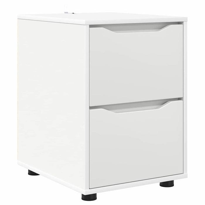 Dulap de depozitare Alb 40 x 48 x 57 cm Lemn compozit - WALTI WALTI
