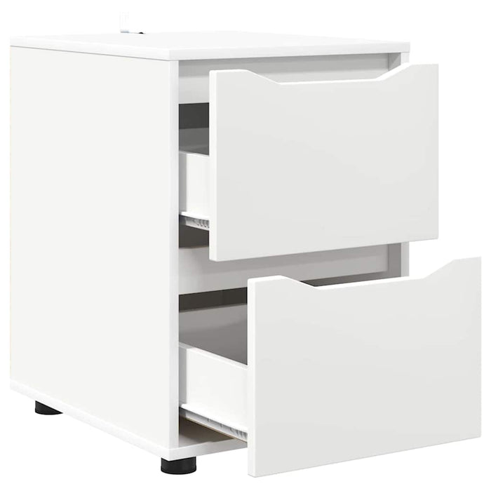Dulap de depozitare Alb 40 x 48 x 57 cm Lemn compozit - WALTI WALTI