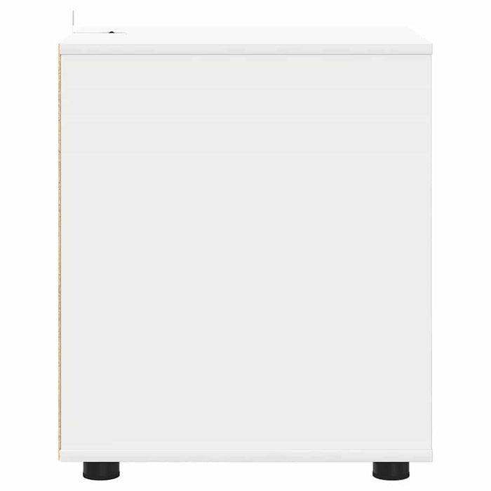 Dulap de depozitare Alb 40 x 48 x 57 cm Lemn compozit - WALTI WALTI