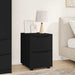 Dulap de depozitare Negru 40 x 48 x 57 cm Lemn compozit - WALTI WALTI