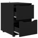 Dulap de depozitare Negru 40 x 48 x 57 cm Lemn compozit - WALTI WALTI