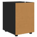 Dulap de depozitare Negru 40 x 48 x 57 cm Lemn compozit - WALTI WALTI