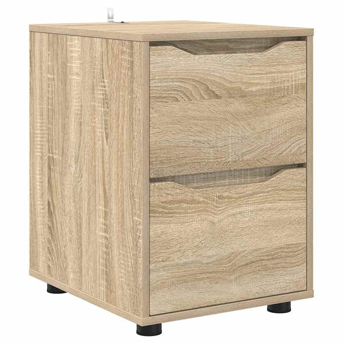 Dulap de depozitare Stejar Sonoma 40 x 48 x 57 cm Lemn compozit - WALTI WALTI