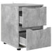 Dulap de depozitare Gri din beton 40 x 48 x 57 cm Lemn compozit - WALTI WALTI