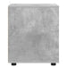 Dulap de depozitare Gri din beton 40 x 48 x 57 cm Lemn compozit - WALTI WALTI