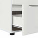 Dulap de depozitare Alb lucios 40 x 48 x 57 cm Lemn compozit - WALTI WALTI