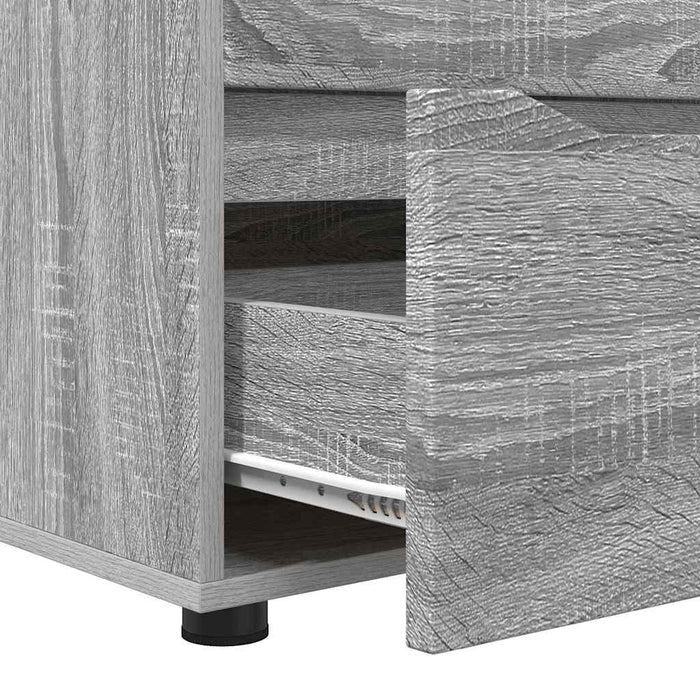 Dulap de depozitare Gri Sonoma 40 x 48 x 57 cm Lemn compozit - WALTI WALTI