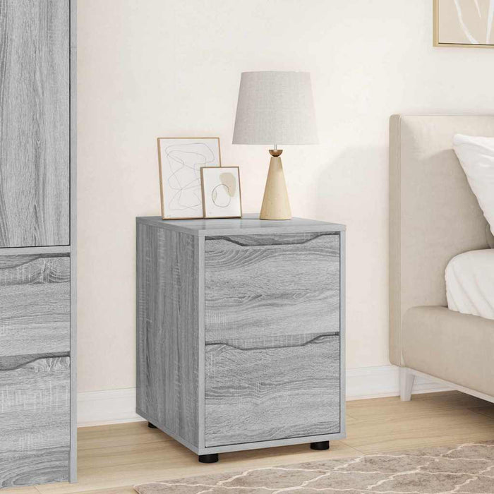 Dulap de depozitare Gri Sonoma 40 x 48 x 57 cm Lemn compozit - WALTI WALTI