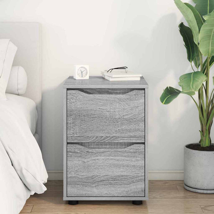 Dulap de depozitare Gri Sonoma 40 x 48 x 57 cm Lemn compozit - WALTI WALTI