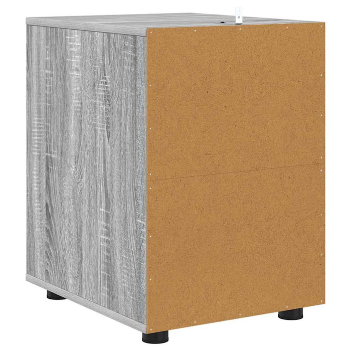 Dulap de depozitare Gri Sonoma 40 x 48 x 57 cm Lemn compozit - WALTI WALTI