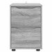 Dulap de depozitare Gri Sonoma 40 x 48 x 57 cm Lemn compozit - WALTI WALTI