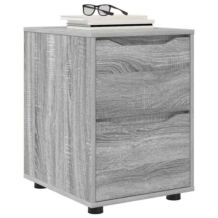 Dulap de depozitare Gri Sonoma 40 x 48 x 57 cm Lemn compozit - WALTI WALTI
