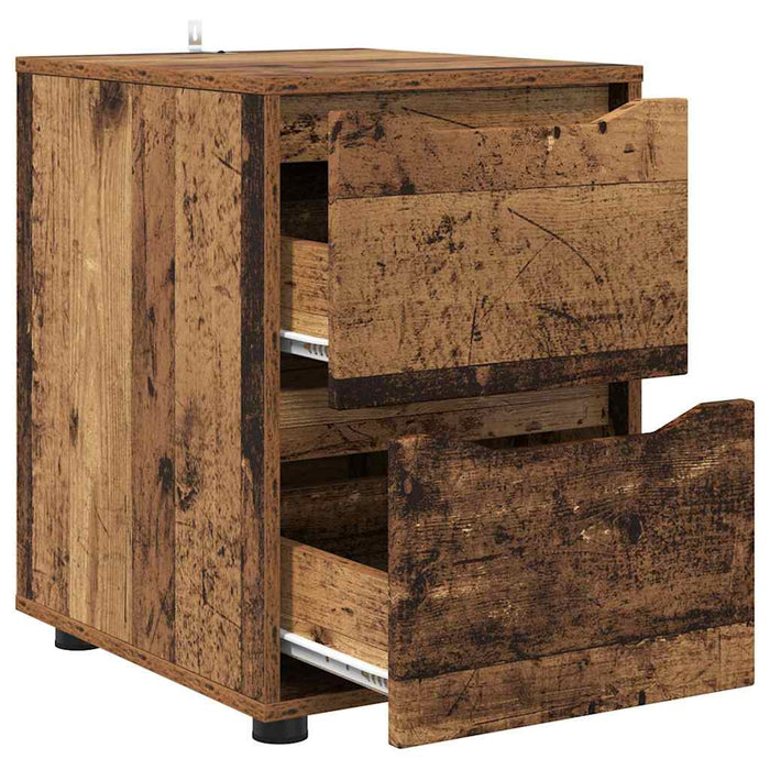 Dulap de depozitare Lemn Vechi 40 x 48 x 57 cm Lemn compozit - WALTI WALTI