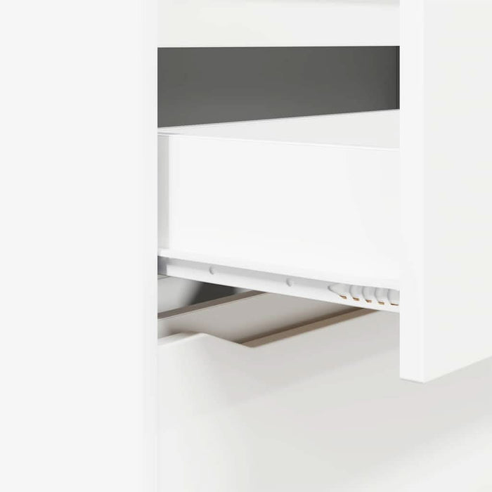 Dulap de depozitare Alb 80 x 31 x 81 cm Lemn compozit - WALTI WALTI