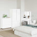 Dulap de depozitare Alb 80 x 31 x 81 cm Lemn compozit - WALTI WALTI