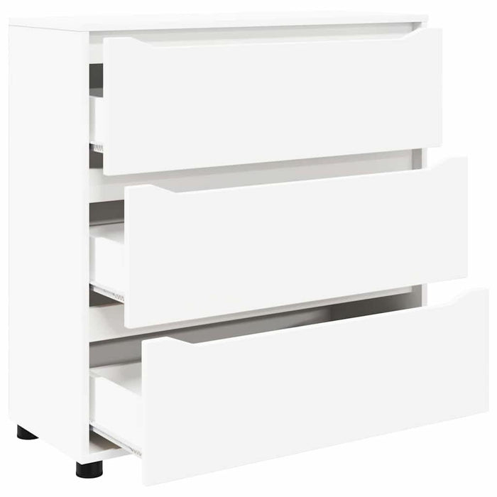 Dulap de depozitare Alb 80 x 31 x 81 cm Lemn compozit - WALTI WALTI