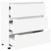 Dulap de depozitare Alb 80 x 31 x 81 cm Lemn compozit - WALTI WALTI