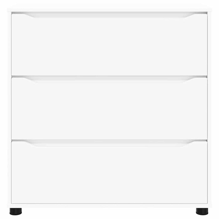 Dulap de depozitare Alb 80 x 31 x 81 cm Lemn compozit - WALTI WALTI