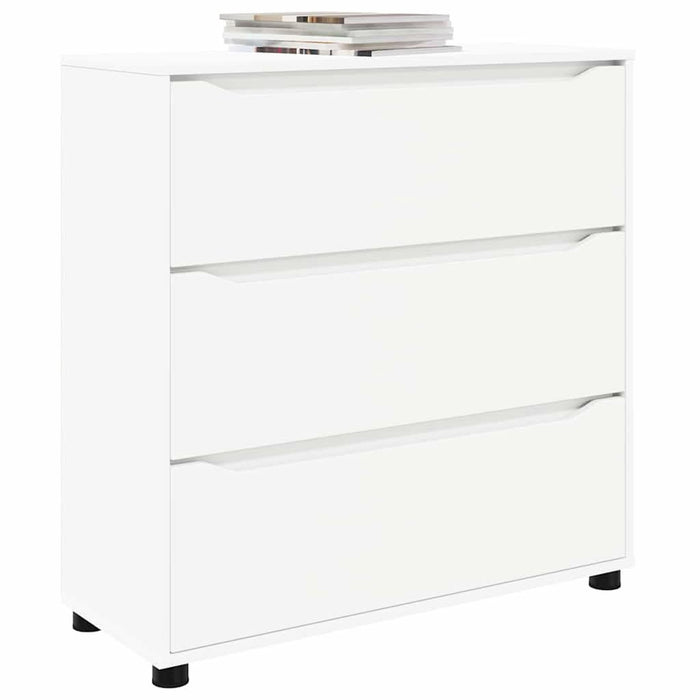 Dulap de depozitare Alb 80 x 31 x 81 cm Lemn compozit - WALTI WALTI