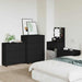 Dulap de depozitare Negru 80 x 31 x 81 cm Lemn compozit - WALTI WALTI