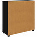 Dulap de depozitare Negru 80 x 31 x 81 cm Lemn compozit - WALTI WALTI