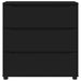 Dulap de depozitare Negru 80 x 31 x 81 cm Lemn compozit - WALTI WALTI
